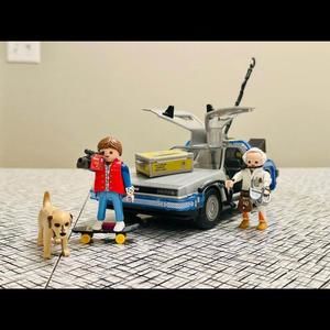 Playmobil | Back to the Future DeLorean 70317 Brand Assembled